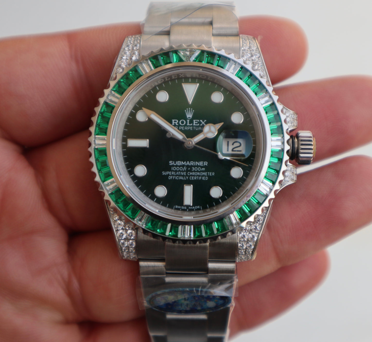 رولكس سابمارينر جرين  روبي - قطعة نادرة كلين طبق الأصل
