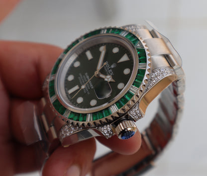 رولكس سابمارينر جرين  روبي - قطعة نادرة كلين طبق الأصل