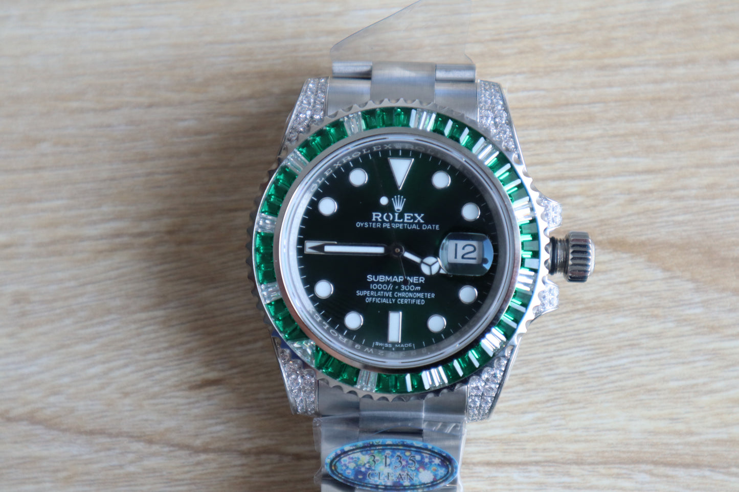 رولكس سابمارينر جرين  روبي - قطعة نادرة كلين طبق الأصل