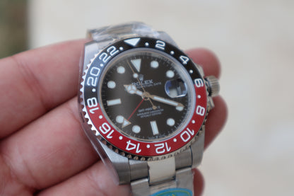 رولكس جي ام تي كولا - الساعة كلين طبق الأصل و نادرة بسبب توقف انتاجها