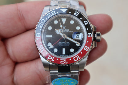 رولكس جي ام تي كولا - الساعة كلين طبق الأصل و نادرة بسبب توقف انتاجها