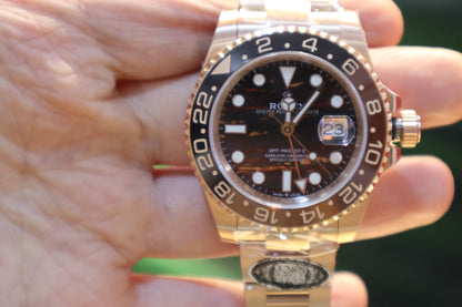 rolex gmt root bear رووت بير ٢٠٢٥ طبق الاصل  متوفر قطعتين