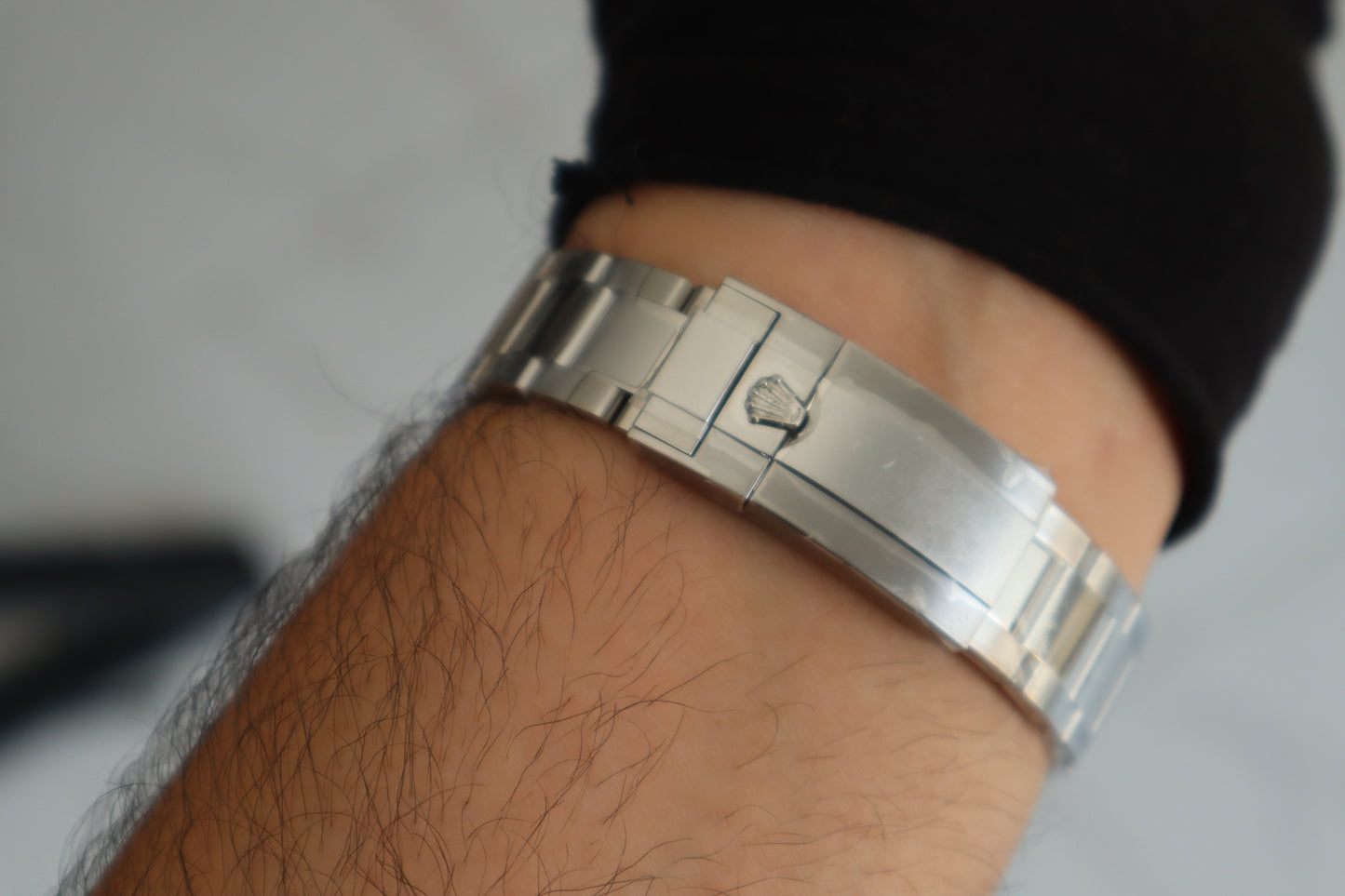 رولكس ياخت ماستر ون بلو دايال - كلين طبق الأصل ماكينة سويسري (السعر بالدينار الأردني 550)