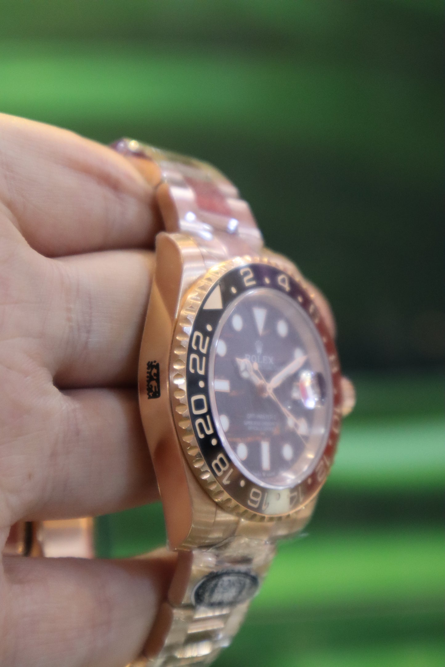 rolex gmt root bear رووت بير ٢٠٢٥ طبق الاصل  متوفر قطعتين
