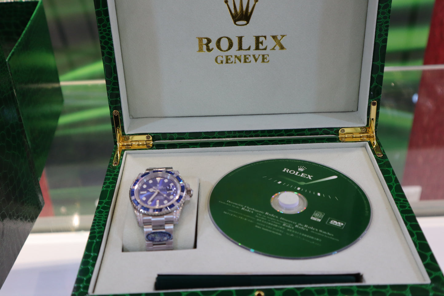رولكس سابمارينر بلو روبي - قطعة نادرة كلين طبق الأصل