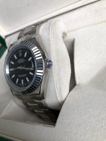 ROLEX WATCH   :  ساعة رولكس  اسود