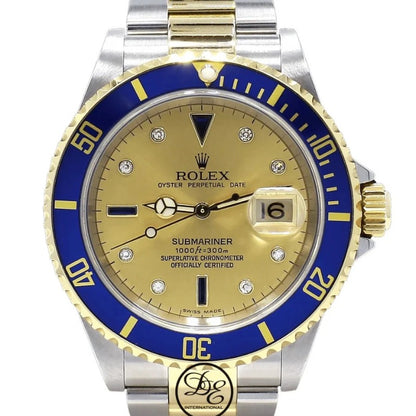 41 mm رولكس سابمارينر ذهبي و ازرق اصدار محدود - قطعة واحدة