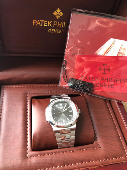 Patek Philippe Nautilus 5711/1A - تطابق ١٠٠٪؜ ماكينة سويسري باتيك فيليب نوتليس كلين قطعه واحده