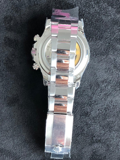 40 mm رولكس دايتونا مينا  أسود وعدادات بيضاء