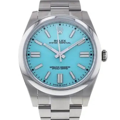 Rolex oyster perpetual Tiffany - متوفر قطعتين جراند ماستر