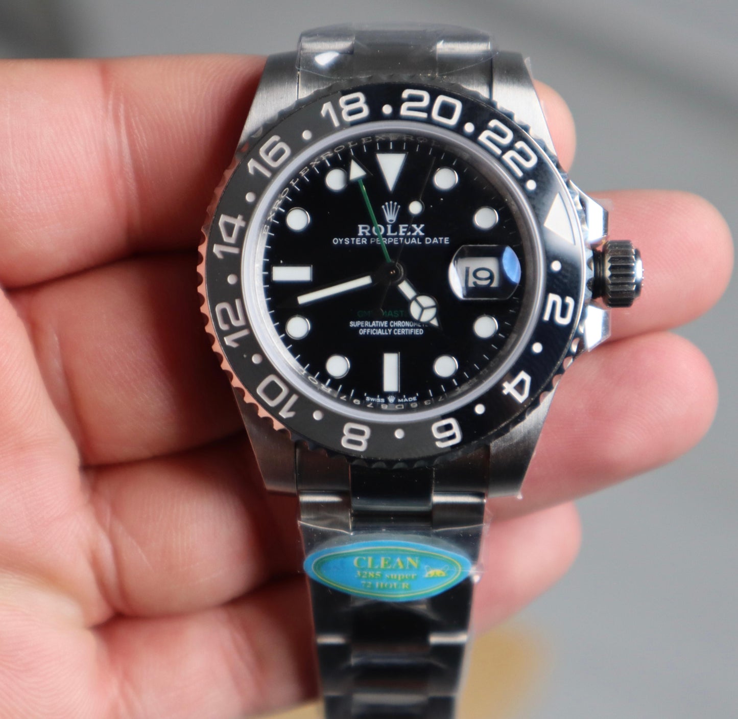 رولكس بروس واين 2024 كلين طبق الاصل ماكينة سويسري - اختر السير اثناء تاكيد الطلب