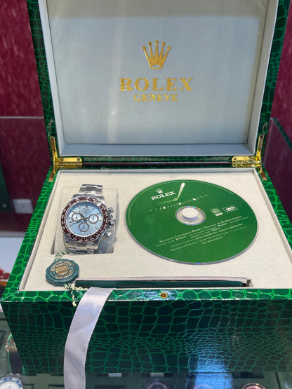 رولكس دايتونا ٢٠٢٥ كوزموجراف ايس بلو - كلين طبق الاصل ماكينة سويسري