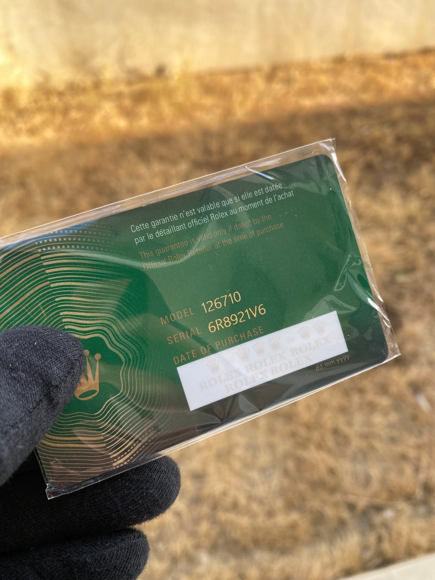 رولكس سابمارينر هالك كلين - قطعة وحدة نادرة جداً - ماكينة سويسري