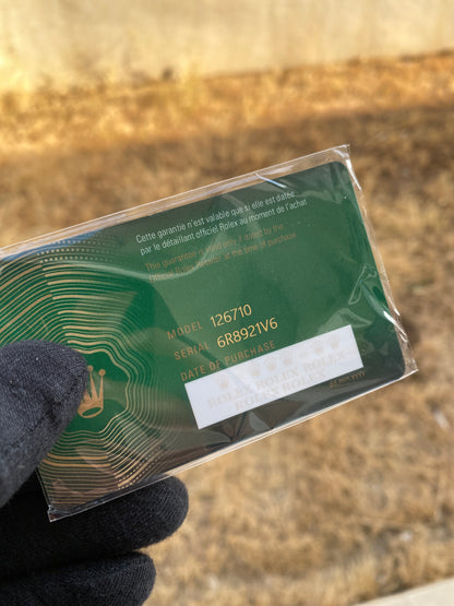 رولكس سابمارينر هالك كلين - قطعة وحدة نادرة جداً - ماكينة سويسري