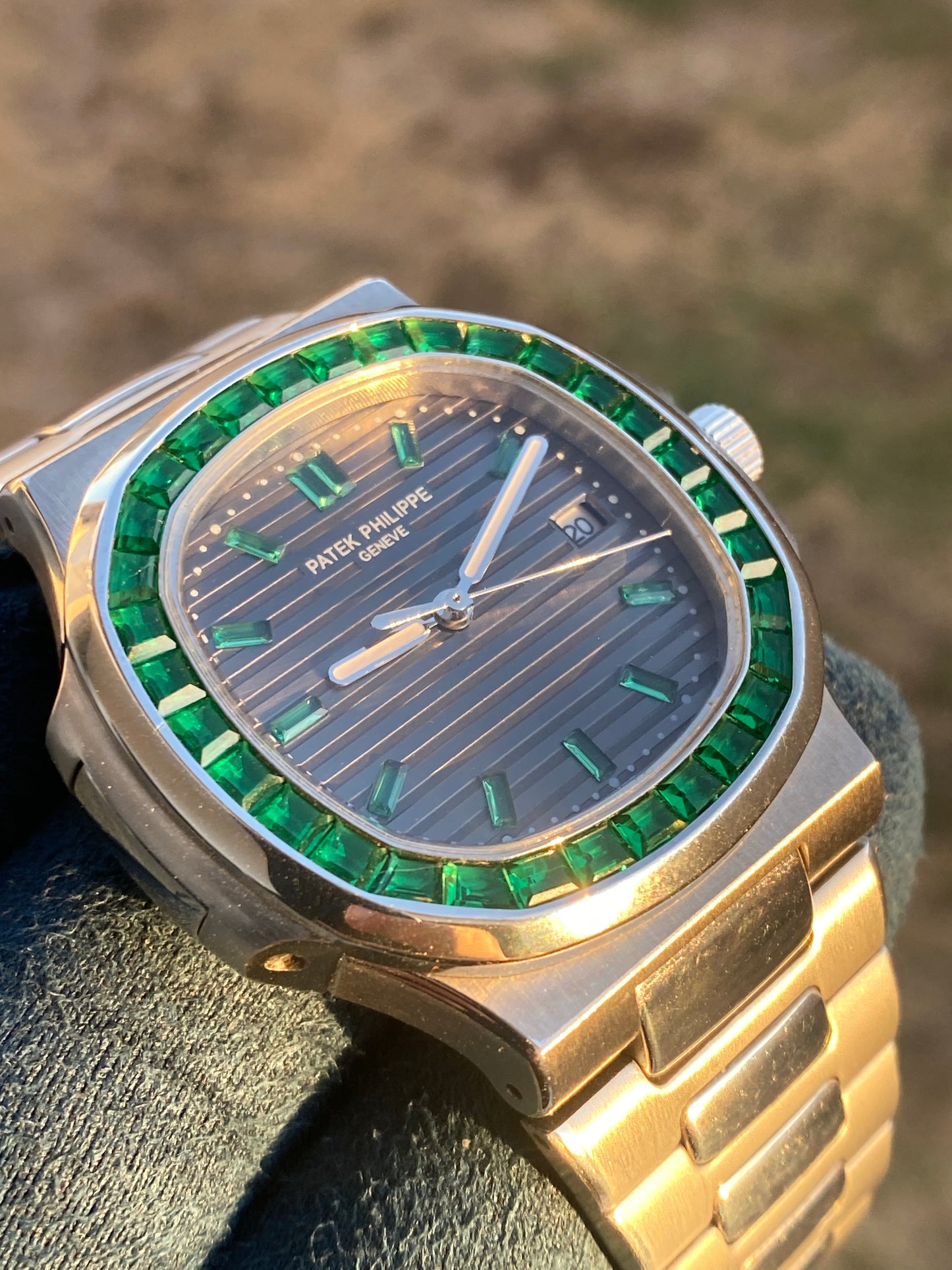 قطعة نادرة - باتيك فيليب نوتلس جرين روبي - جراند ماستر