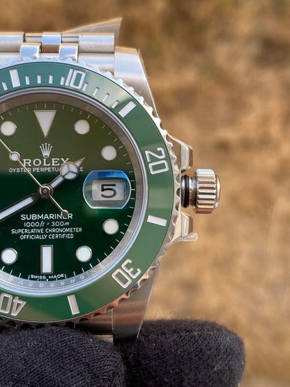 رولكس سابمارينر هالك كلين - قطعة وحدة نادرة جداً - ماكينة سويسري