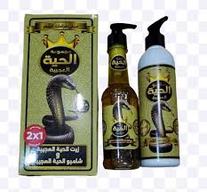 زيت الحيه العجيبه مع شامبو شعر ناعم وطويل