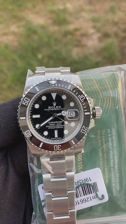 41 mm رولكس سبمارينر ديت ستانلس ستيل أسود