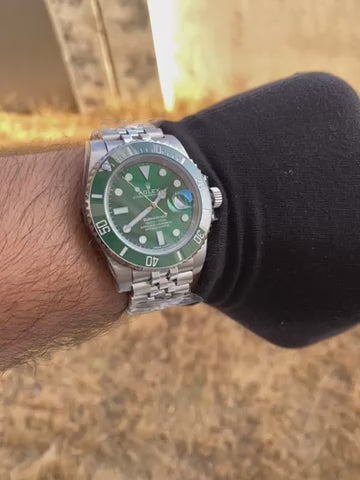 رولكس سابمارينر هالك كلين - قطعة وحدة نادرة جداً - ماكينة سويسري