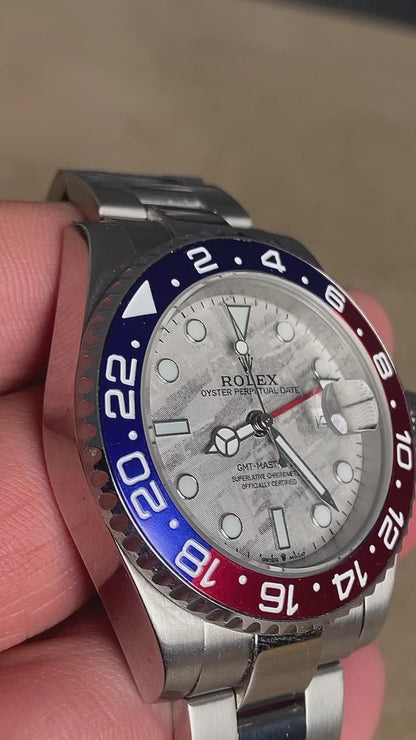 43 mm رولكس ببسي ماربل - مستعملة بحالة الحديد sold out