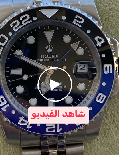 رولكس باتمان اسود و ازرق