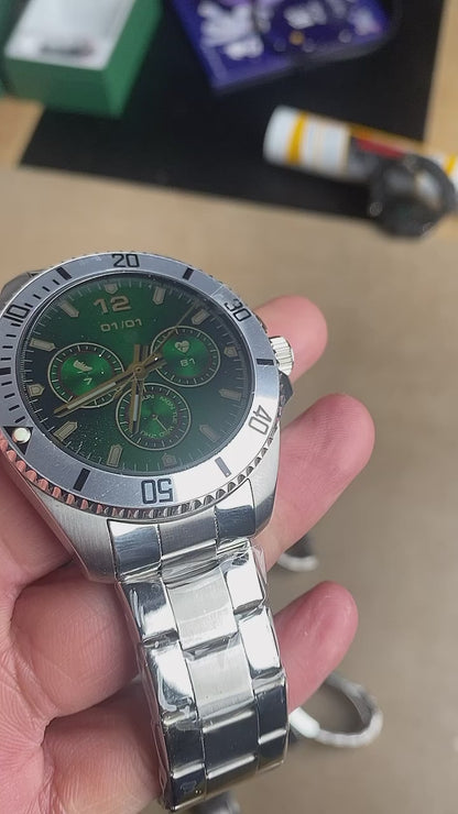 ساعه تيتانيوم الجيل الرابع + سماعات ماي بودز