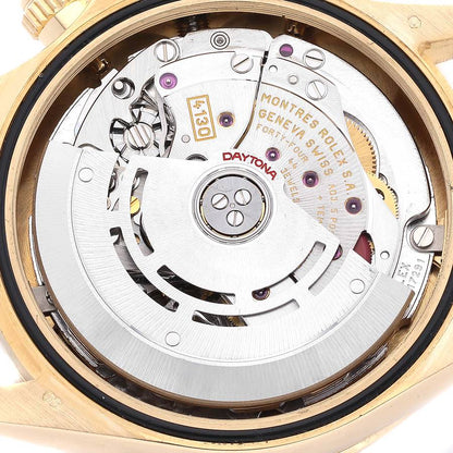 40 mm رولكس دايتونا ذهب أصفر بقرص ذهبي