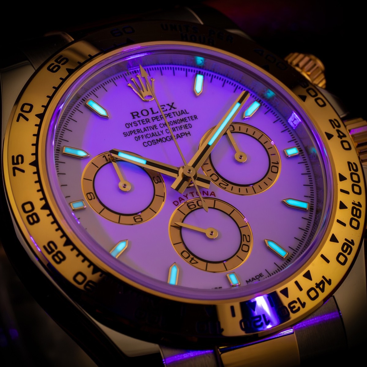 Cosmograph Daytona Yellow Gold – White Dial